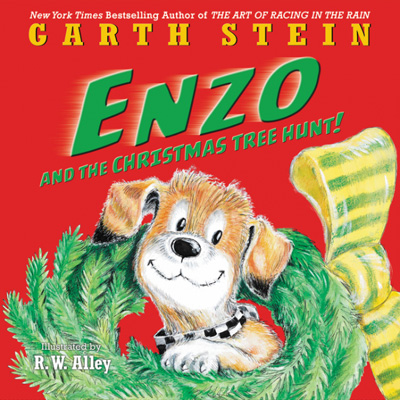 Enzo' and the Christmas Tree Hunt by Garth Stein